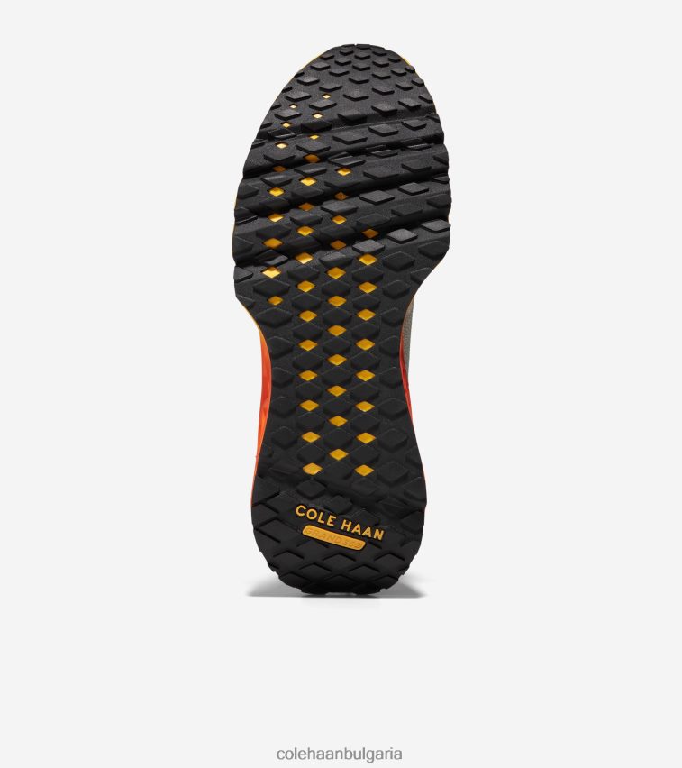 Cole Haan 5. маратонки за бягане Zerogrand embrostitch мъже 84PB6Z461 сливане на бреза-слонова кост-злато обувки