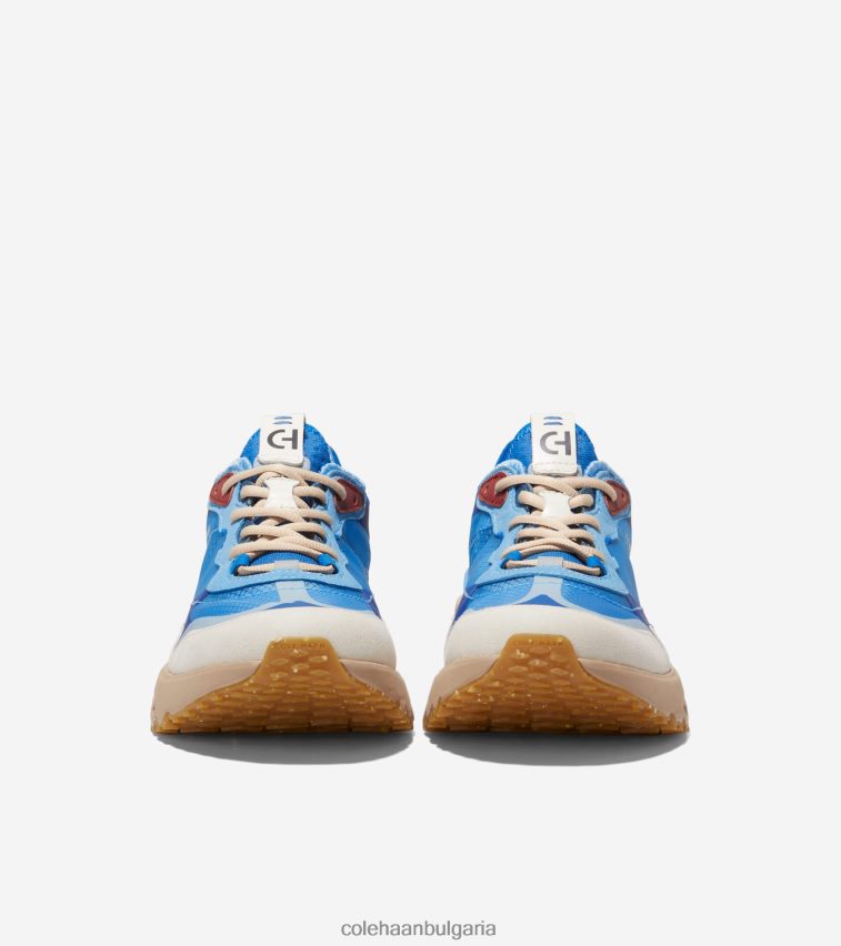 Cole Haan 5.zerogrand маратонка мъже 84PB6Z334 лазурно синьо-сусамово обувки