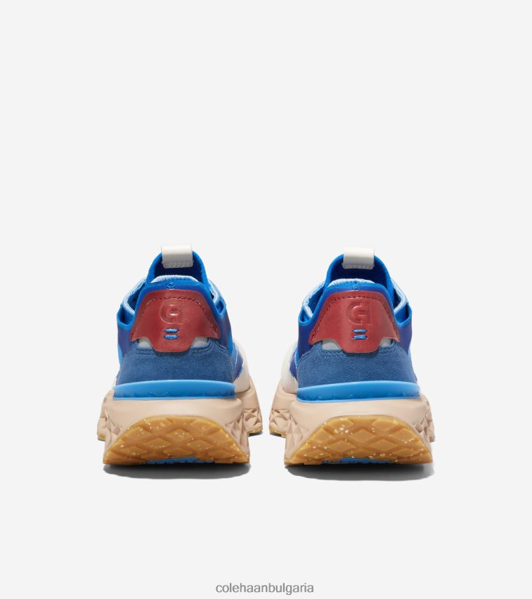 Cole Haan 5.zerogrand маратонка мъже 84PB6Z334 лазурно синьо-сусамово обувки