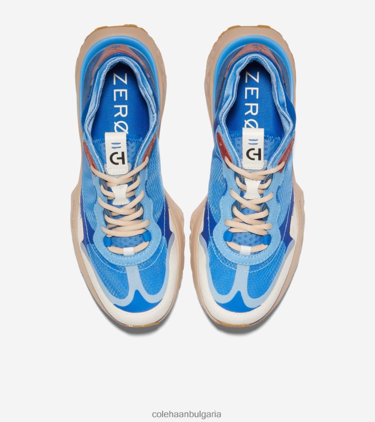 Cole Haan 5.zerogrand маратонка мъже 84PB6Z334 лазурно синьо-сусамово обувки