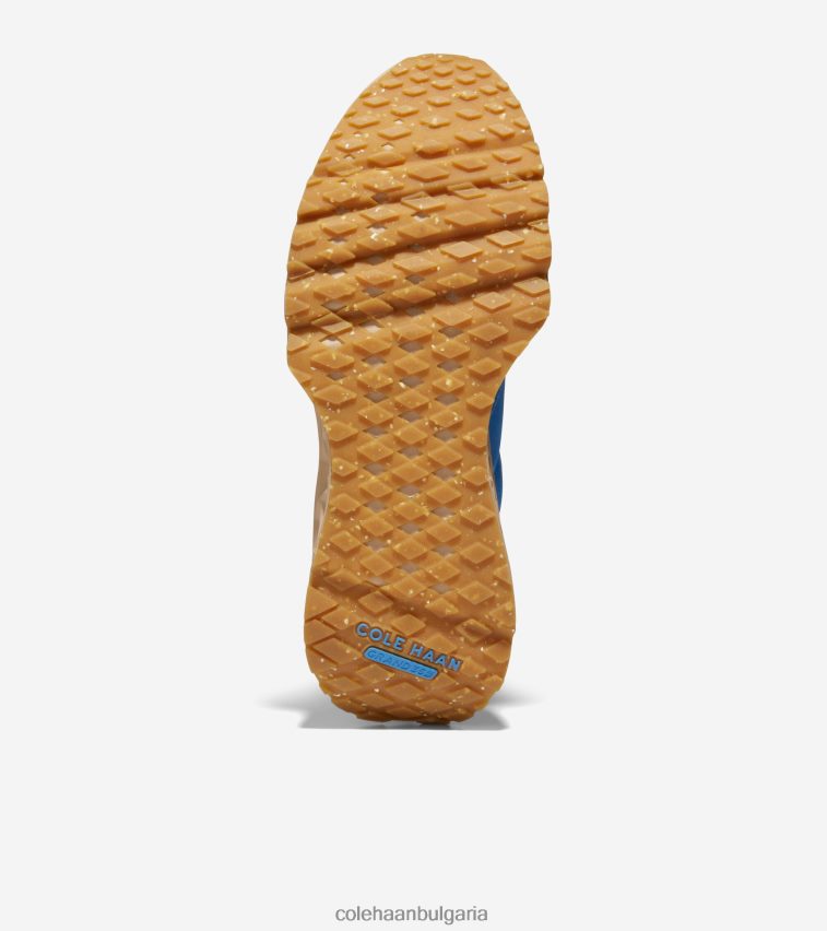 Cole Haan 5.zerogrand маратонка мъже 84PB6Z334 лазурно синьо-сусамово обувки