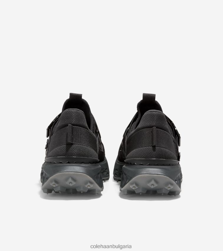 Cole Haan 5. маратонки за бягане с каишка на монаха zerogrand мъже 84PB6Z441 черен обувки
