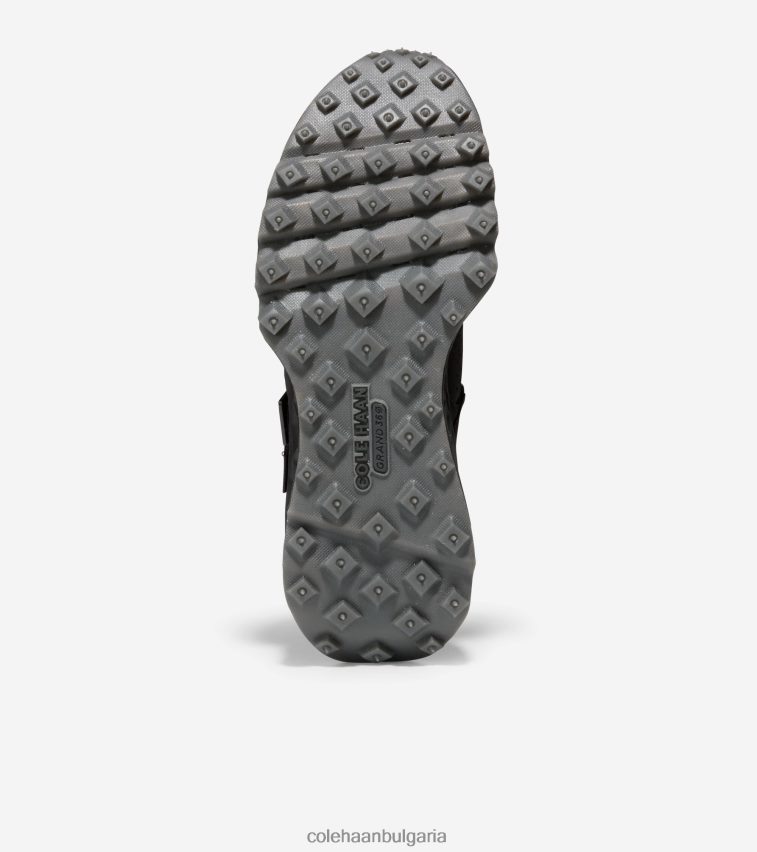 Cole Haan 5. маратонки за бягане с каишка на монаха zerogrand мъже 84PB6Z441 черен обувки