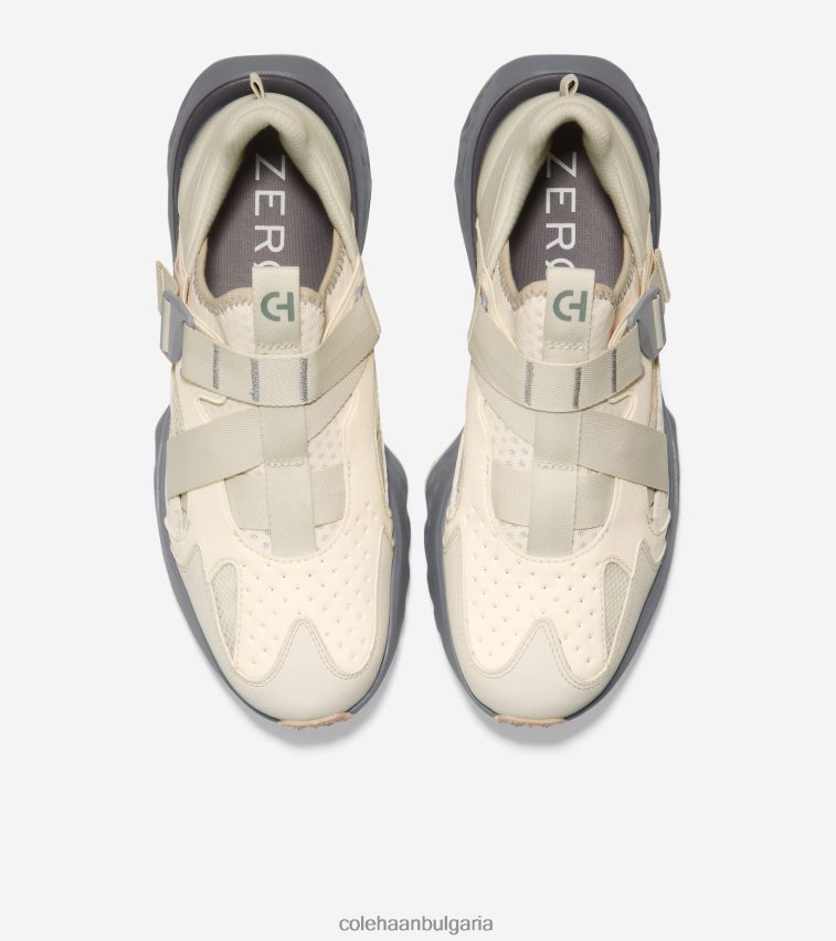 Cole Haan 5. маратонки за бягане с каишка на монаха zerogrand мъже 84PB6Z442 чапла-сребърна бреза-градски силует обувки