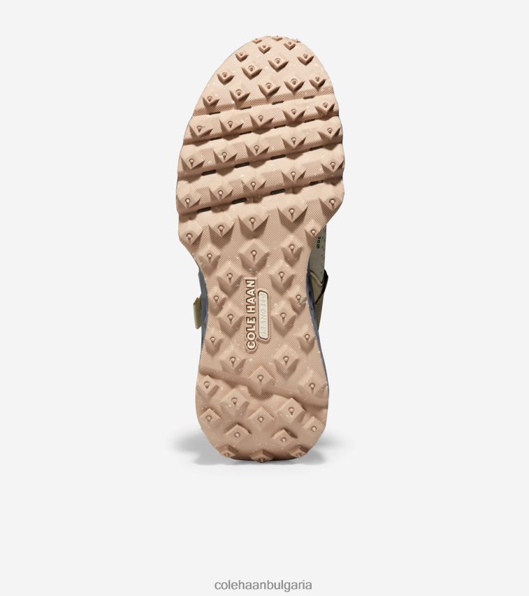 Cole Haan 5. маратонки за бягане с каишка на монаха zerogrand мъже 84PB6Z442 чапла-сребърна бреза-градски силует обувки