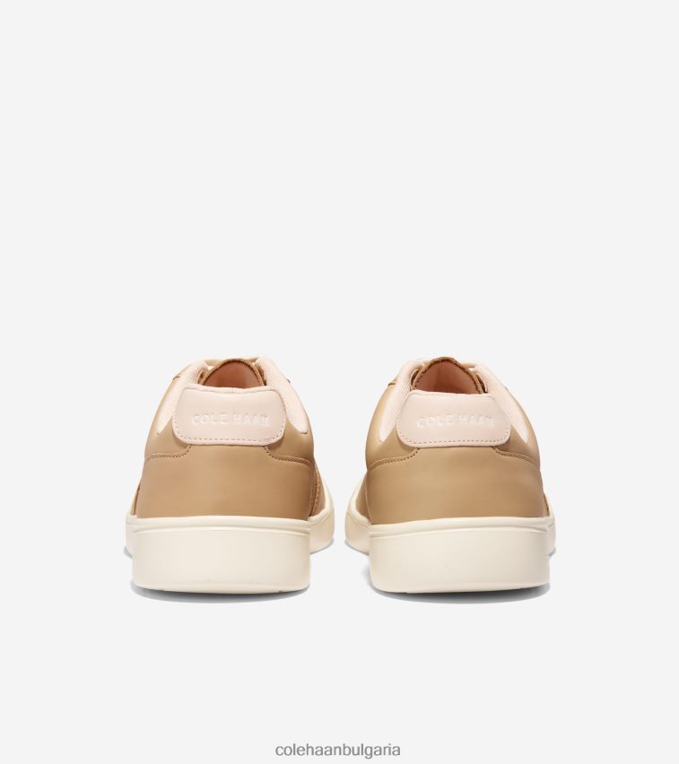 Cole Haan модерен тенис маратонка за голям кроскорт мъже 84PB6Z342 морска звезда-бежово vachetta-чапла обувки