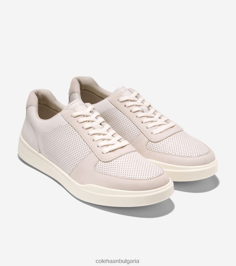 Cole Haan модерен тенис маратонка за голям кроскорт мъже 84PB6Z344 слонова кост-сребриста бреза обувки