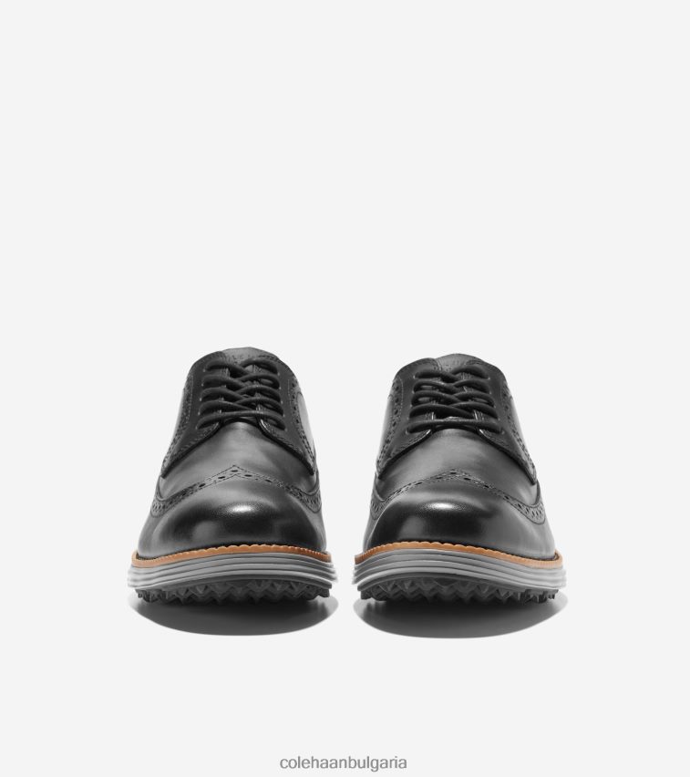 Cole Haan оригинална голф обувка Grand мъже 84PB6Z407 черен-натурален-тих нюанс обувки