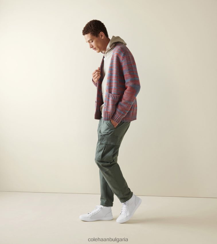 Cole Haan модерна средна маратонка Grand Crosscourt мъже 84PB6Z479 бяло обувки