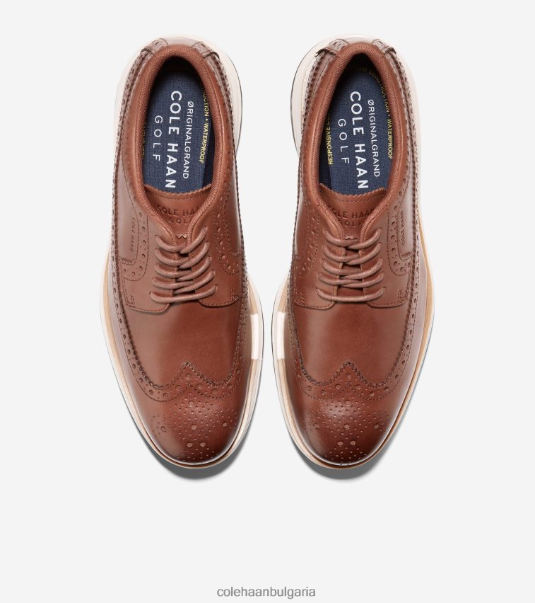 Cole Haan оригинална голф обувка grand tour мъже 84PB6Z482 woodbury-слонова кост обувки