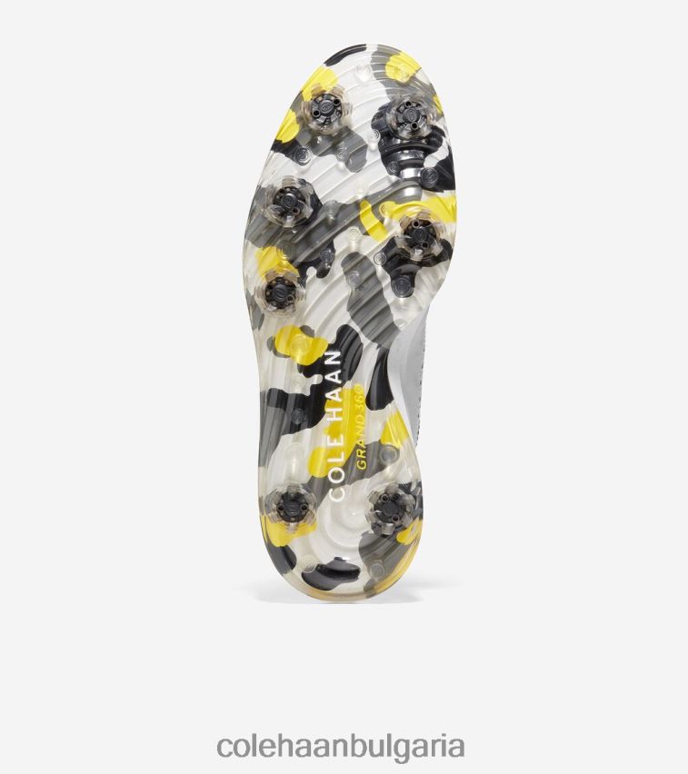 Cole Haan оригинална голф обувка grand tour мъже 84PB6Z484 черно-оптично бяло обувки