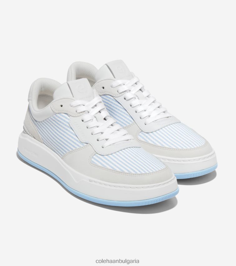 Cole Haan кросоувър кецове grandpro мъже 84PB6Z308 син звънец seersucker обувки