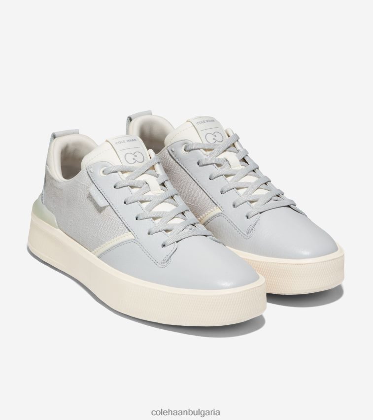 Cole Haan маратонки grandpro crew мъже 84PB6Z303 микро чип-слонова кост обувки