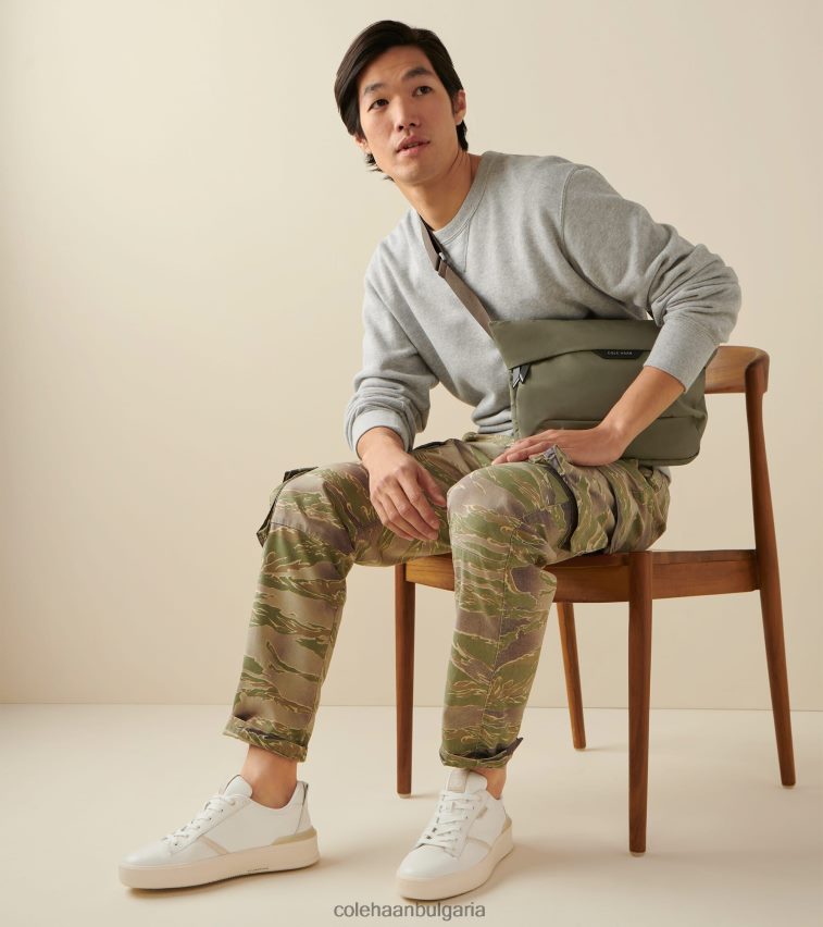 Cole Haan маратонки grandpro crew мъже 84PB6Z304 слонова кост-ангора обувки