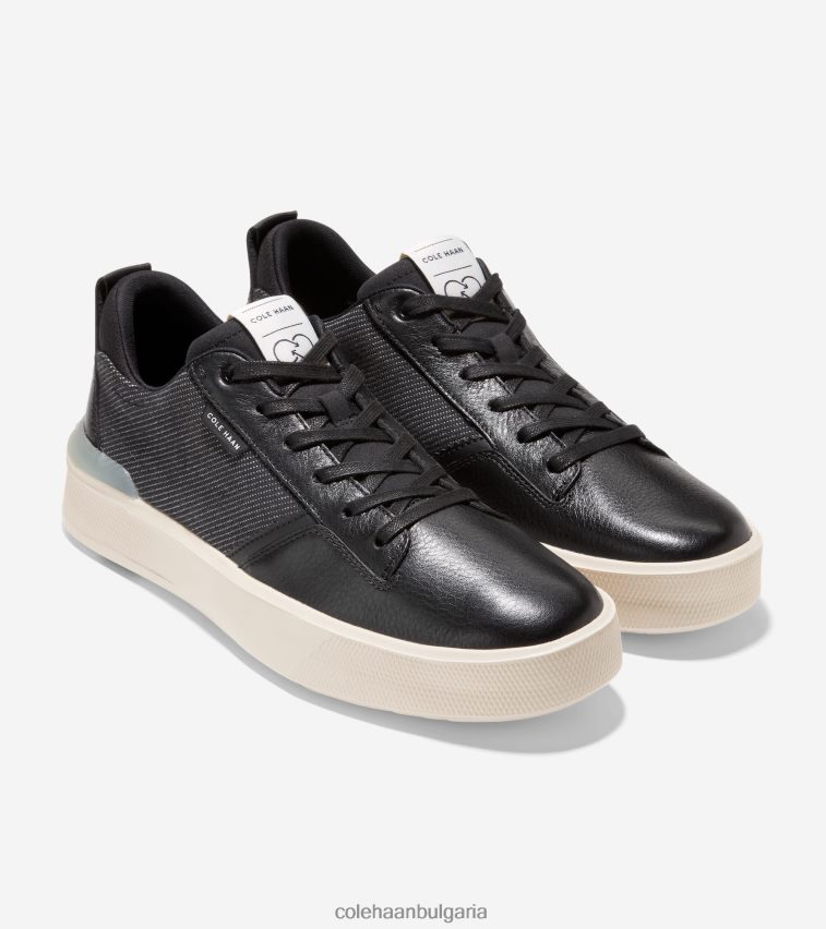 Cole Haan маратонки grandpro crew мъже 84PB6Z306 черно-слонова кост обувки