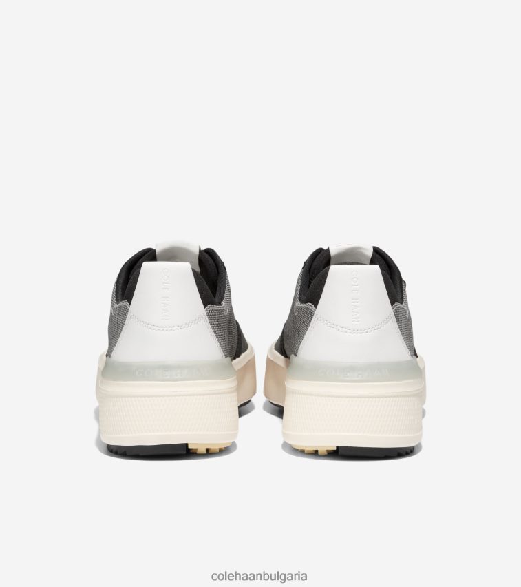Cole Haan обувка за голф grandpro crew мъже 84PB6Z404 Черно бяла обувки