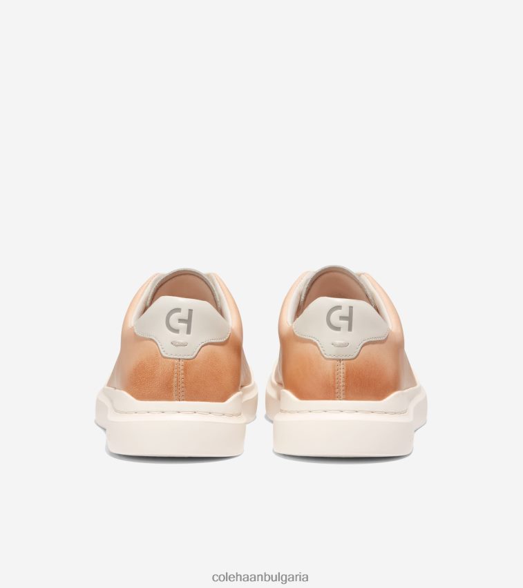 Cole Haan grandpro rally лазерно изрязани маратонки мъже 84PB6Z262 ечемик бежово-слонова кост обувки