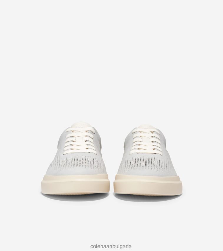 Cole Haan grandpro rally лазерно изрязани маратонки мъже 84PB6Z263 микрочип-слонова кост-ангора обувки