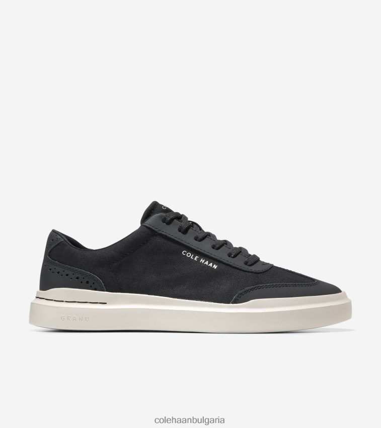 Cole Haan маратонки grandpro rally t-toe мъже 84PB6Z349 черно-сребриста бреза обувки