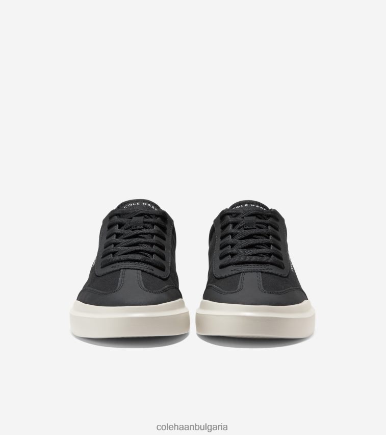 Cole Haan маратонки grandpro rally t-toe мъже 84PB6Z349 черно-сребриста бреза обувки