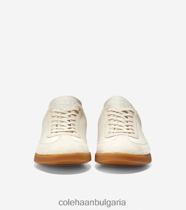 Cole Haan маратонки grandpro turf мъже 84PB6Z455 велур от слонова кост обувки