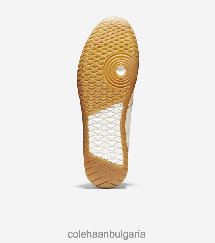 Cole Haan маратонки grandpro turf мъже 84PB6Z455 велур от слонова кост обувки