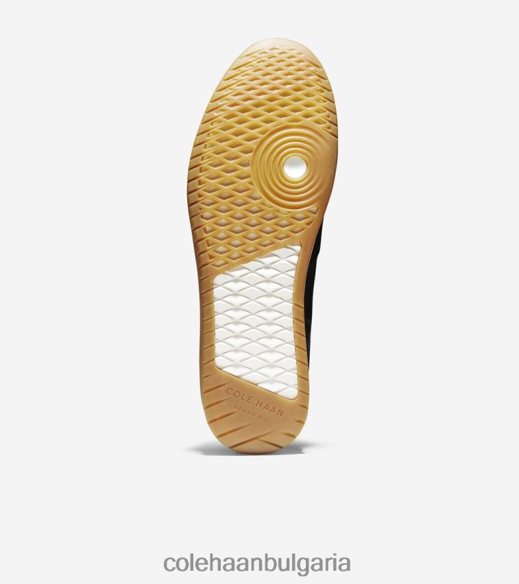 Cole Haan маратонки grandpro turf мъже 84PB6Z456 черен тумбиран - черен велур обувки