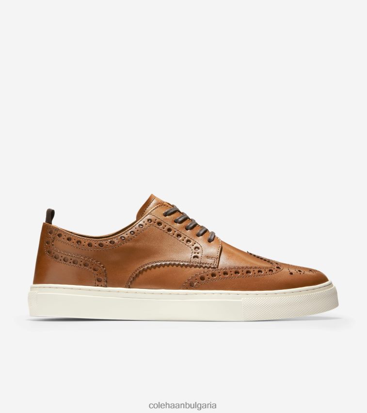 Cole Haan маратонка winslow wingtip мъже 84PB6Z424 британски тен обувки