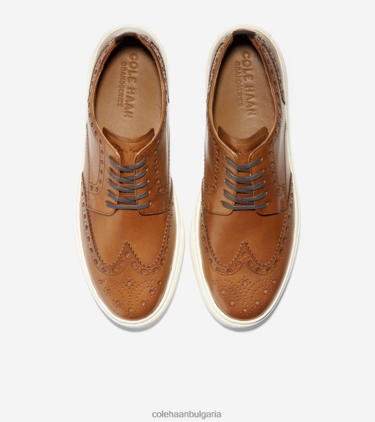 Cole Haan маратонка winslow wingtip мъже 84PB6Z424 британски тен обувки