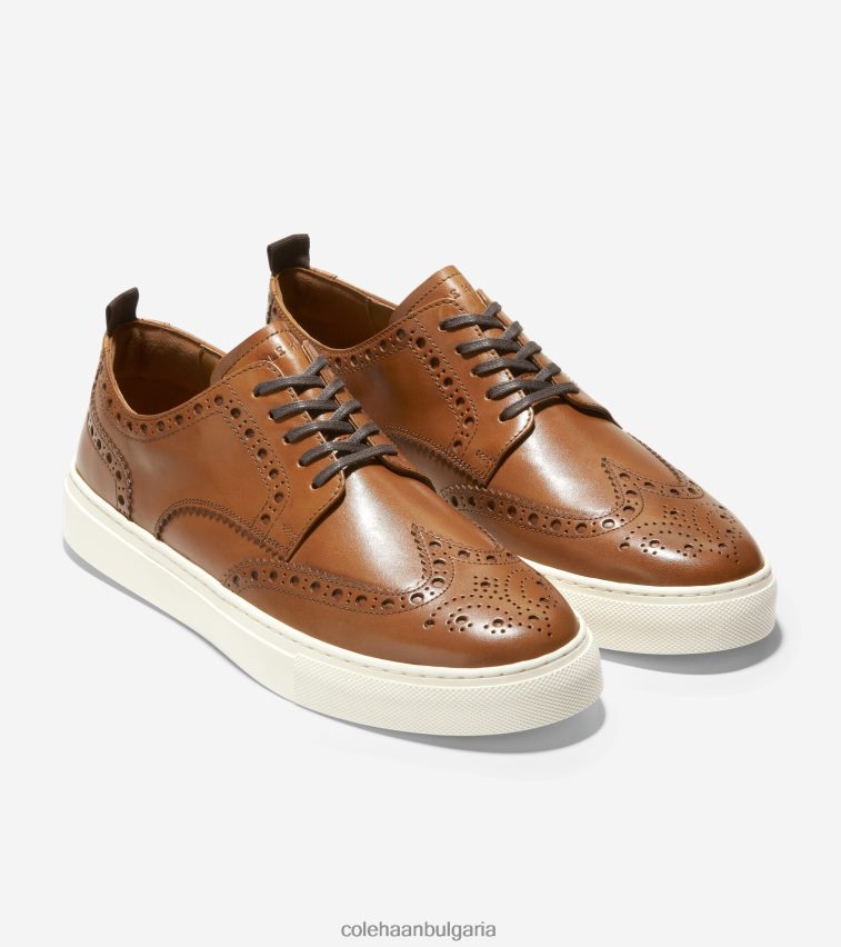Cole Haan маратонка winslow wingtip мъже 84PB6Z424 британски тен обувки