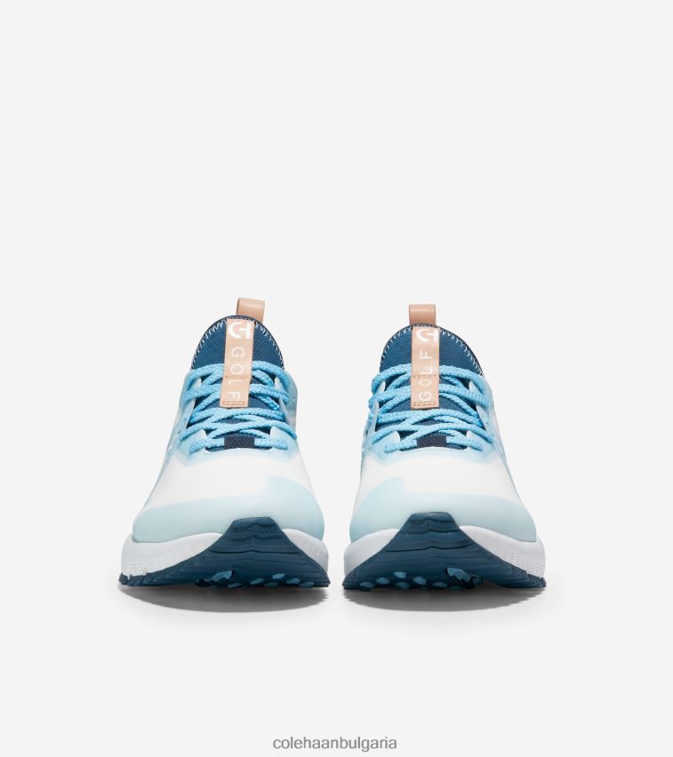 Cole Haan zerogrand изпреварват голф обувки мъже 84PB6Z411 оптика бяло-синьо знаме обувки