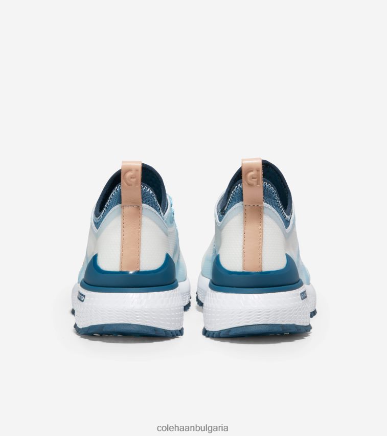 Cole Haan zerogrand изпреварват голф обувки мъже 84PB6Z411 оптика бяло-синьо знаме обувки