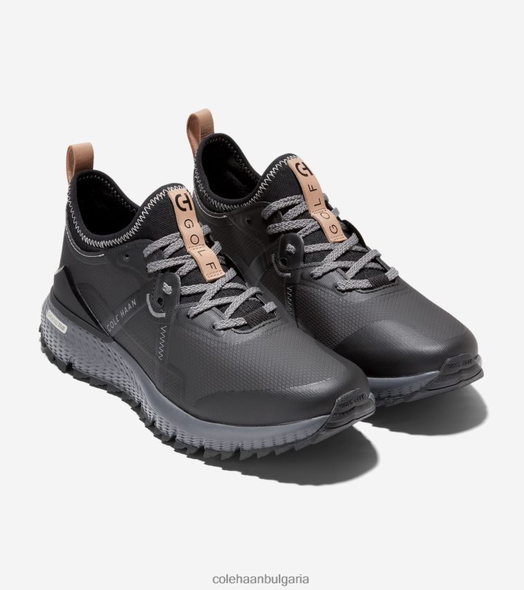Cole Haan zerogrand изпреварват голф обувки мъже 84PB6Z413 черен-тих нюанс обувки