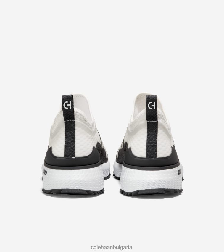 Cole Haan zerogrand изпреварват голф обувки мъже 84PB6Z414 бяло-сиво райе обувки
