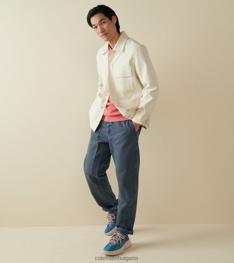 Cole Haan поколение zerogrand ii sql мъже 84PB6Z329 знаме синя дюна обувки