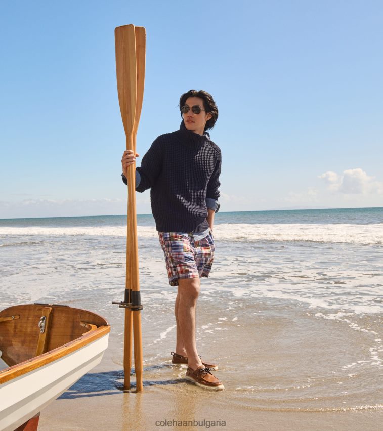 Cole Haan 4. обувка за регатна лодка zerogrand мъже 84PB6Z253 пекан-ангорска дъвка обувки