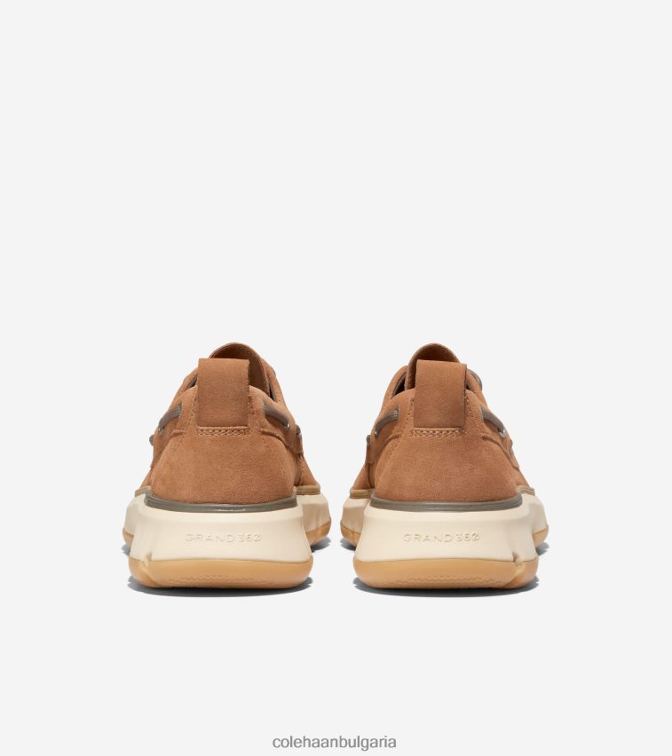 Cole Haan 4. обувка за регатна лодка zerogrand мъже 84PB6Z253 пекан-ангорска дъвка обувки