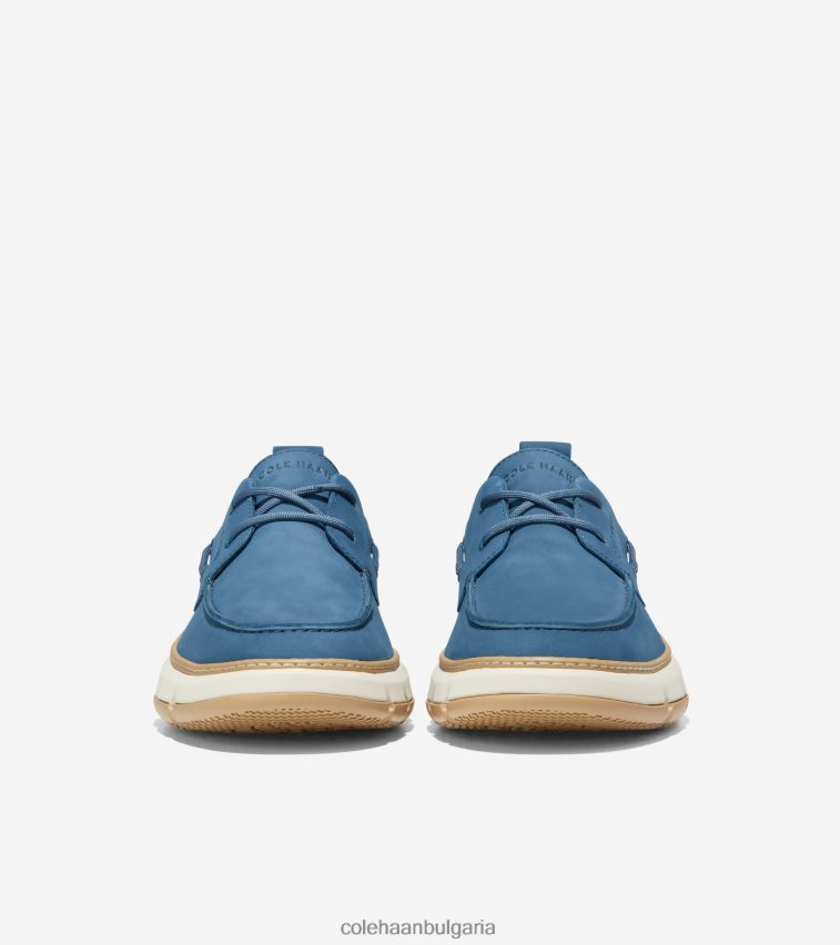 Cole Haan 4. обувка за регатна лодка zerogrand мъже 84PB6Z255 знаме син ангора дъвка обувки