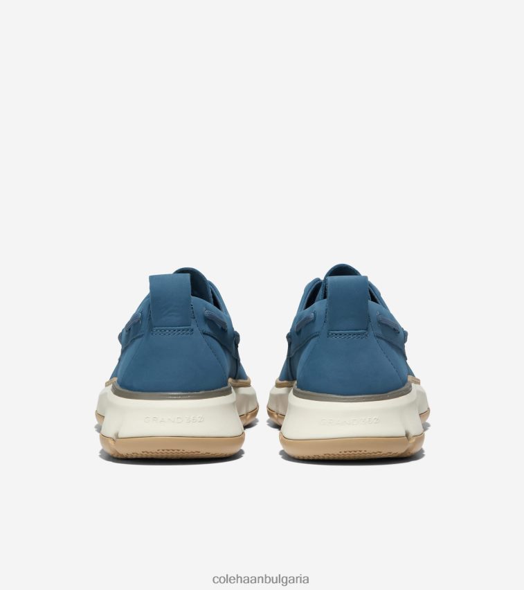 Cole Haan 4. обувка за регатна лодка zerogrand мъже 84PB6Z255 знаме син ангора дъвка обувки