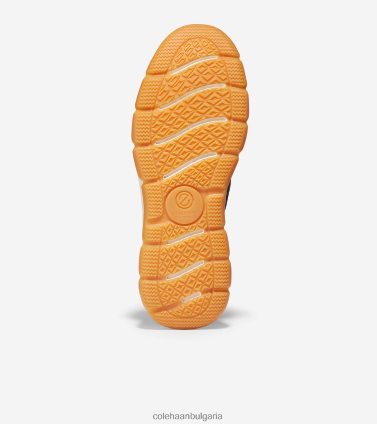 Cole Haan 4. обувка за регатна лодка zerogrand мъже 84PB6Z257 тъмносин блейзър-британски тен-слонова кост обувки