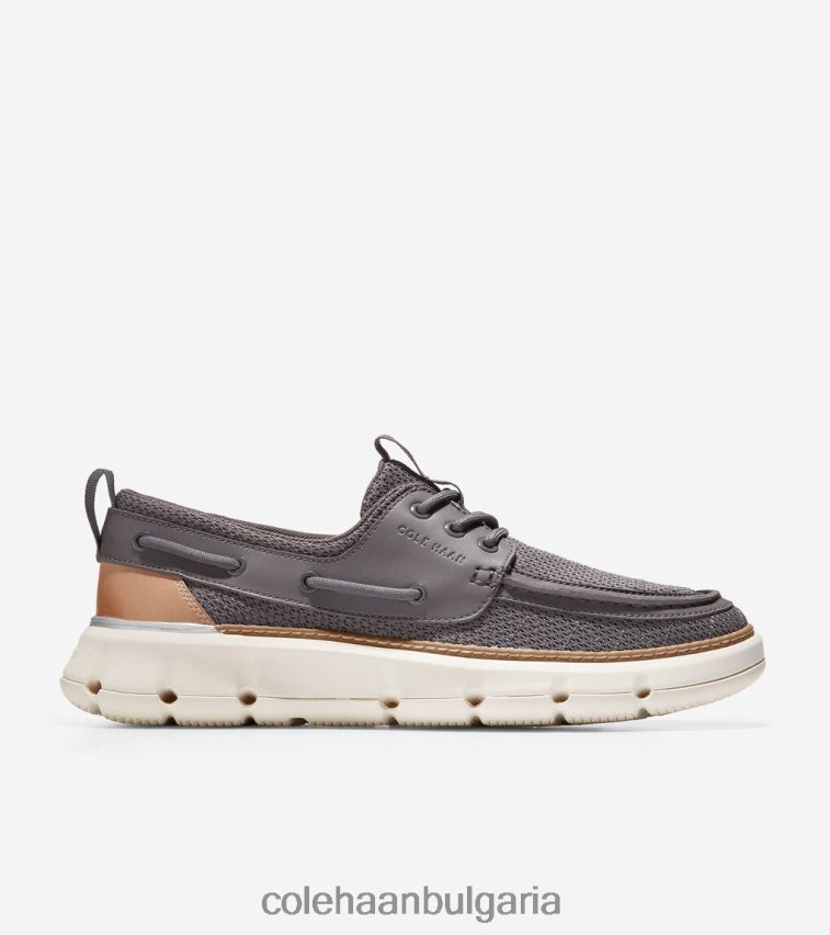 Cole Haan 4. обувка за регатна лодка zerogrand мъже 84PB6Z260 буреносен облак обувки