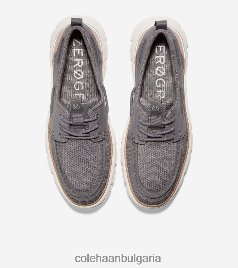 Cole Haan 4. обувка за регатна лодка zerogrand мъже 84PB6Z260 буреносен облак обувки