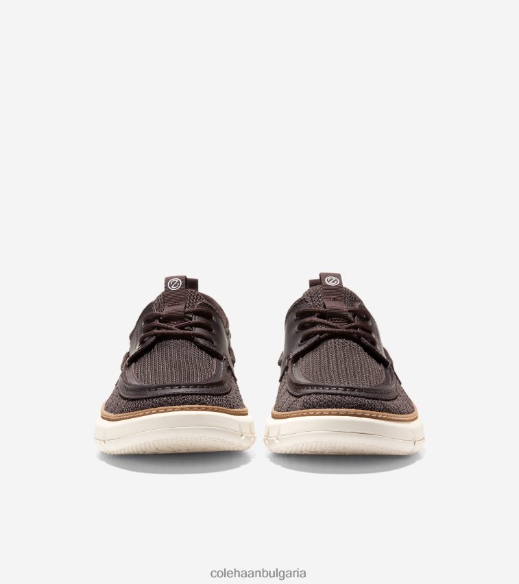 Cole Haan 4. обувка за регатна лодка zerogrand мъже 84PB6Z261 тъмен шоколад обувки