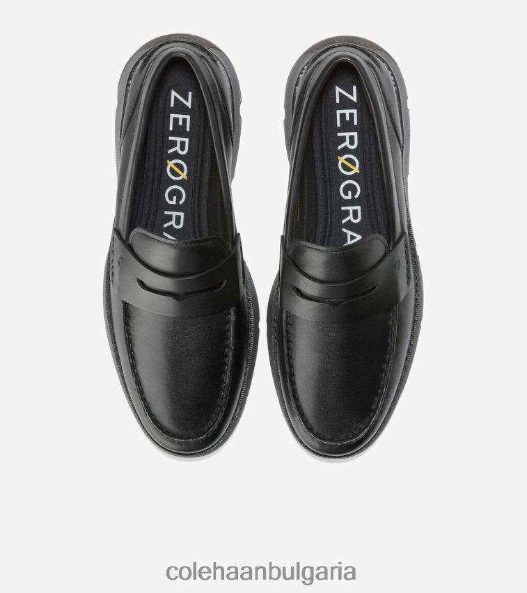 Cole Haan 4. мокасини zerogrand мъже 84PB6Z453 черен обувки