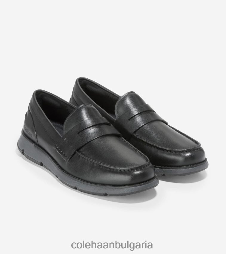 Cole Haan 4. мокасини zerogrand мъже 84PB6Z453 черен обувки
