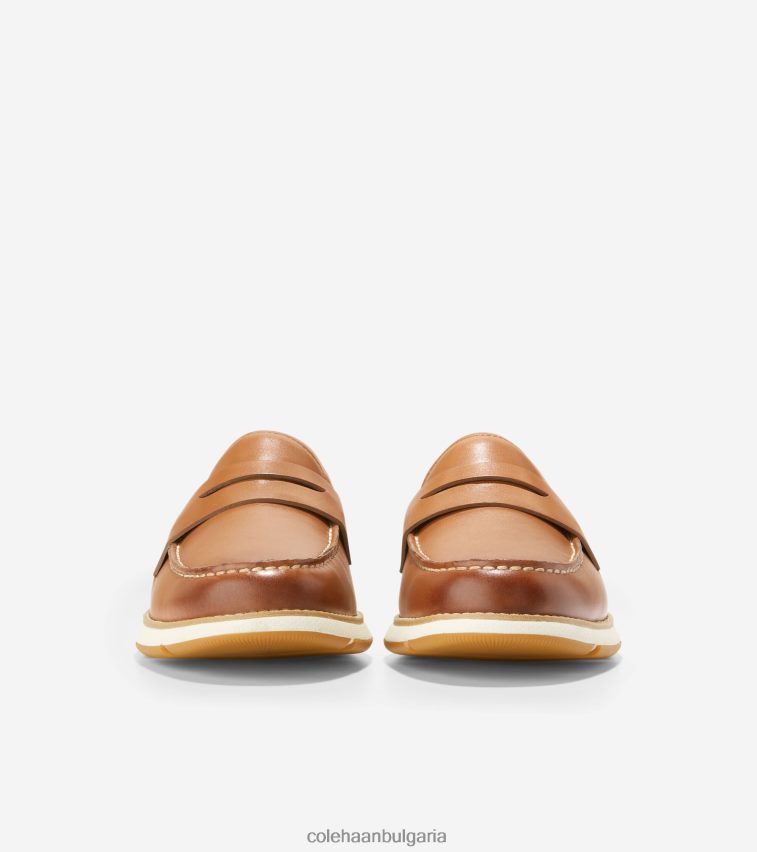 Cole Haan 4. мокасини zerogrand мъже 84PB6Z454 британски тен-слонова кост обувки
