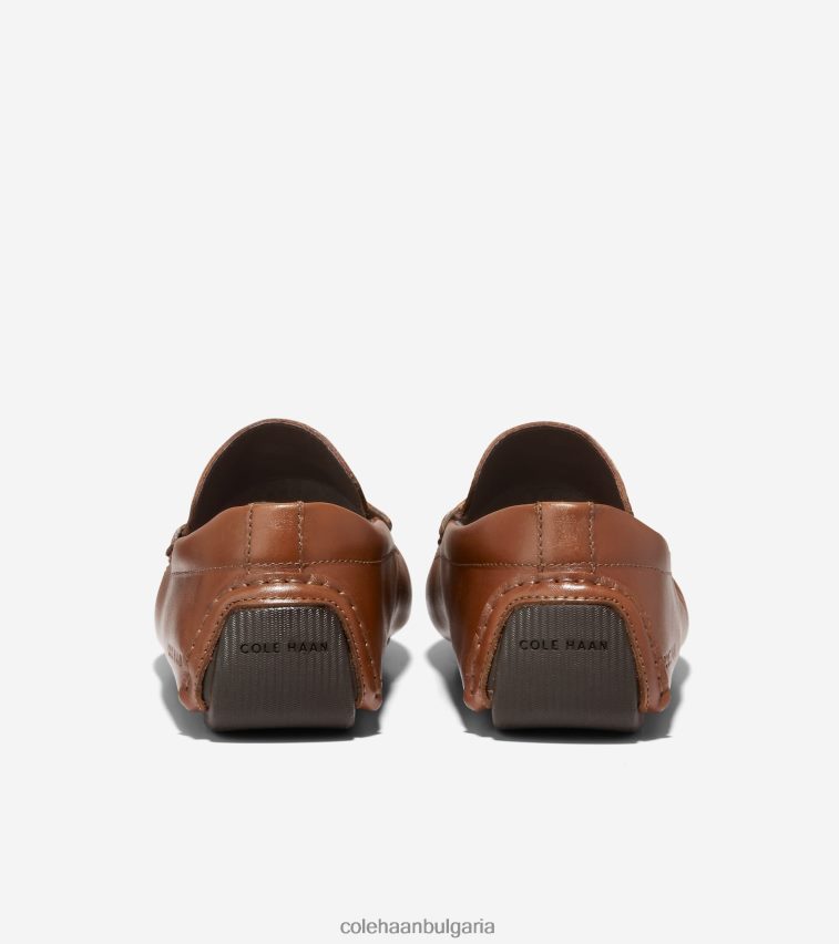 Cole Haan голям лазерен драйвер за пени мъже 84PB6Z297 британски tan-java обувки