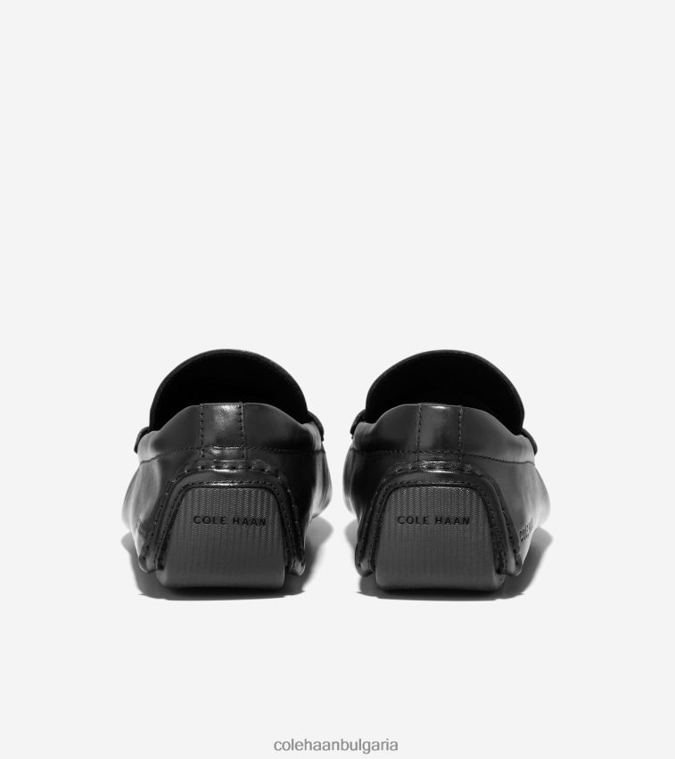 Cole Haan голям лазерен драйвер за пени мъже 84PB6Z298 черен обувки