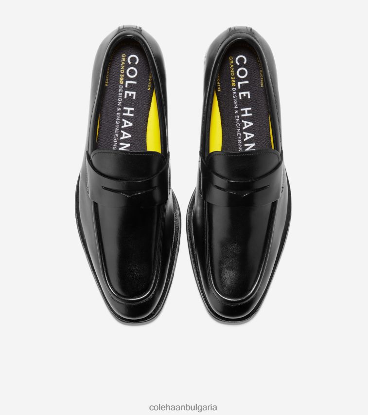 Cole Haan модерни класически пени мокасини мъже 84PB6Z446 noire обувки