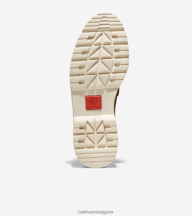 Cole Haan американски класически мокасини с пискюли мъже 84PB6Z450 златна медена чапла обувки